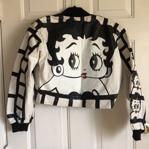 Betty Boop Vintage Leather Jacket